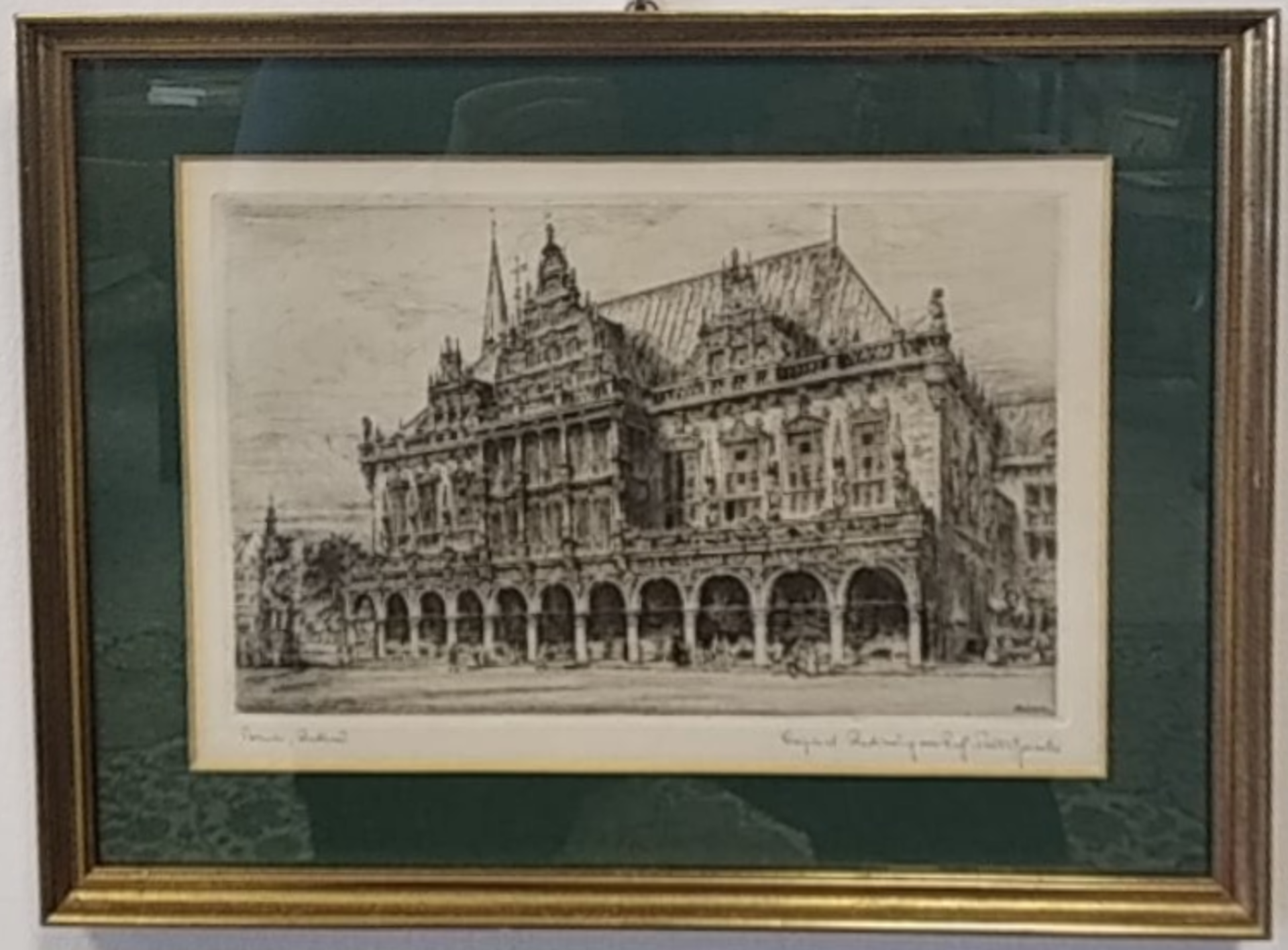 Bremen Rathaus | Rubbing |