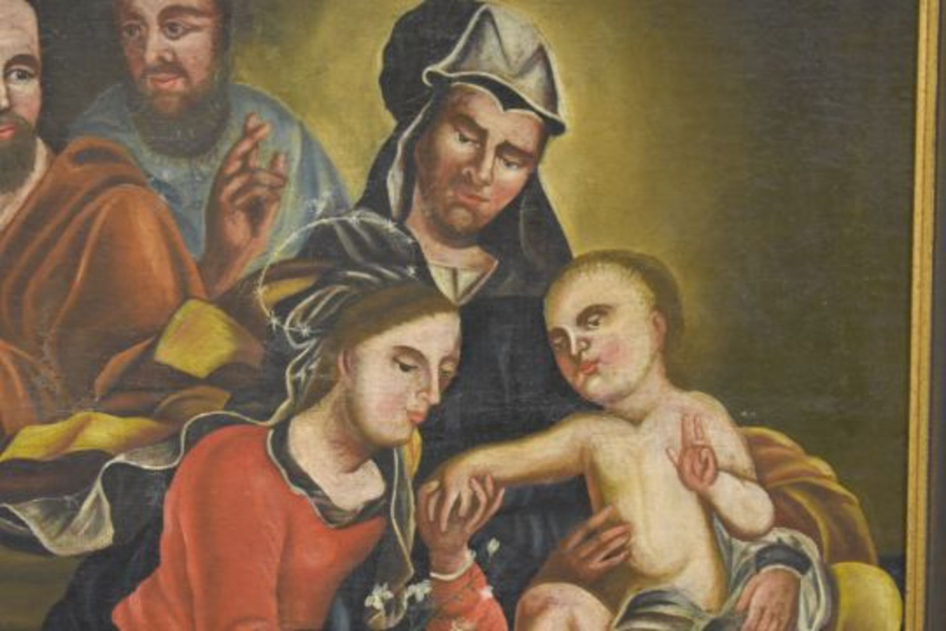 19th Century | Holy Family | Oil on Canvas - Bild 3 aus 6