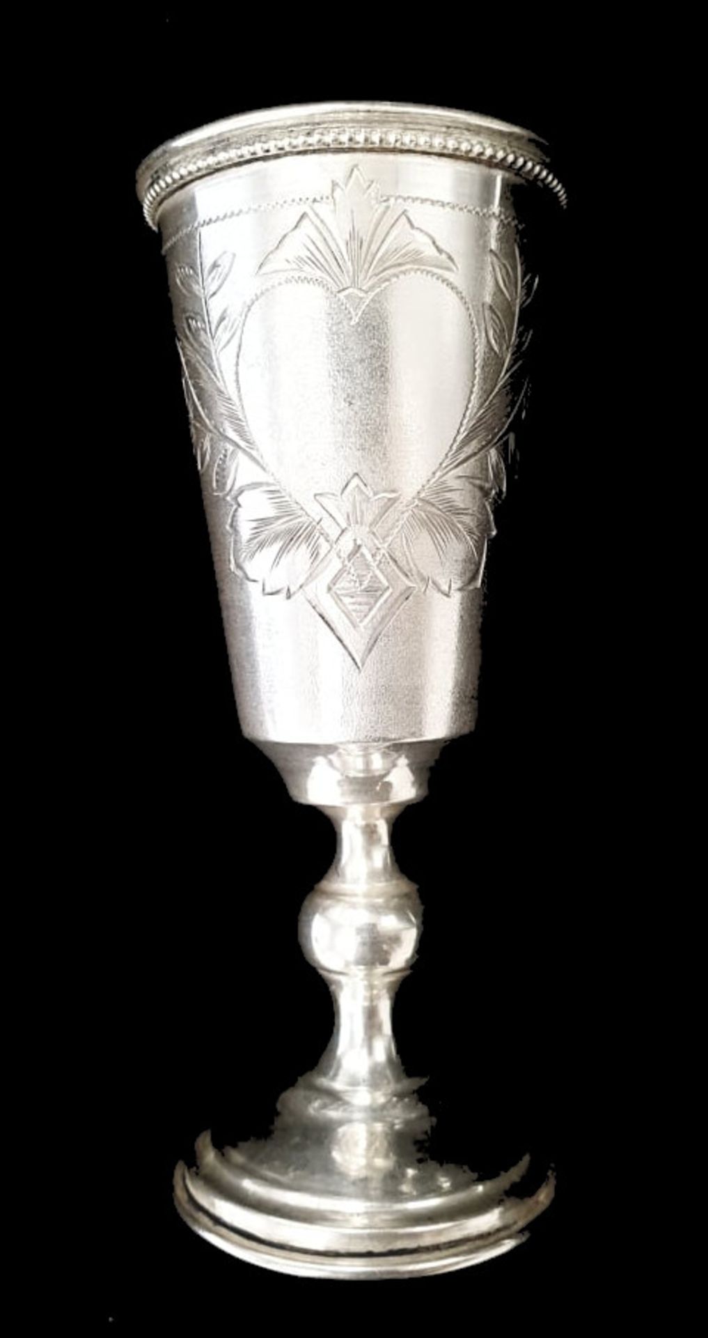 4 Goblet | Poland .875 Silver - Image 2 of 6