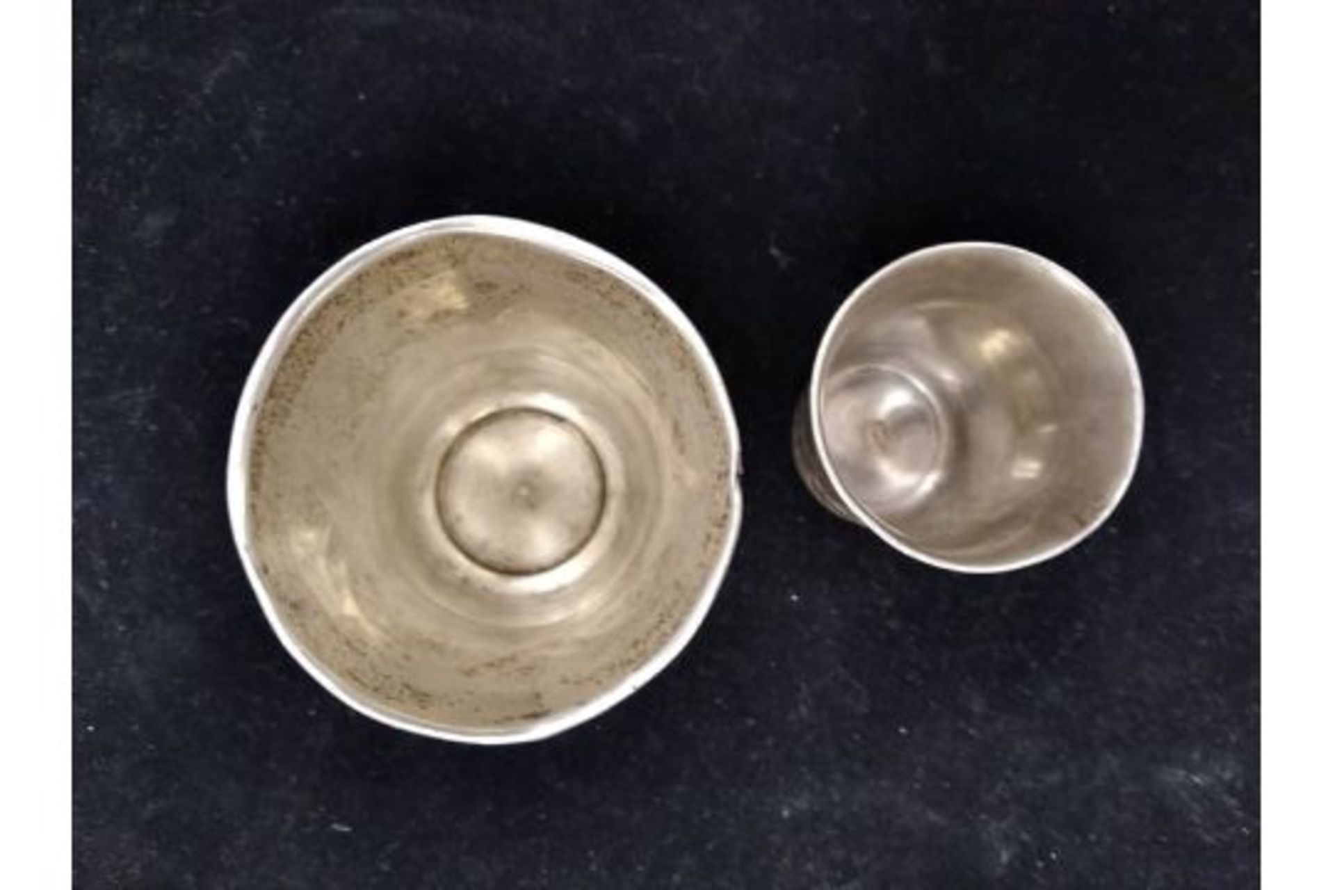 2 Imperial Russian Silver | B.C | Beakers - Image 2 of 7