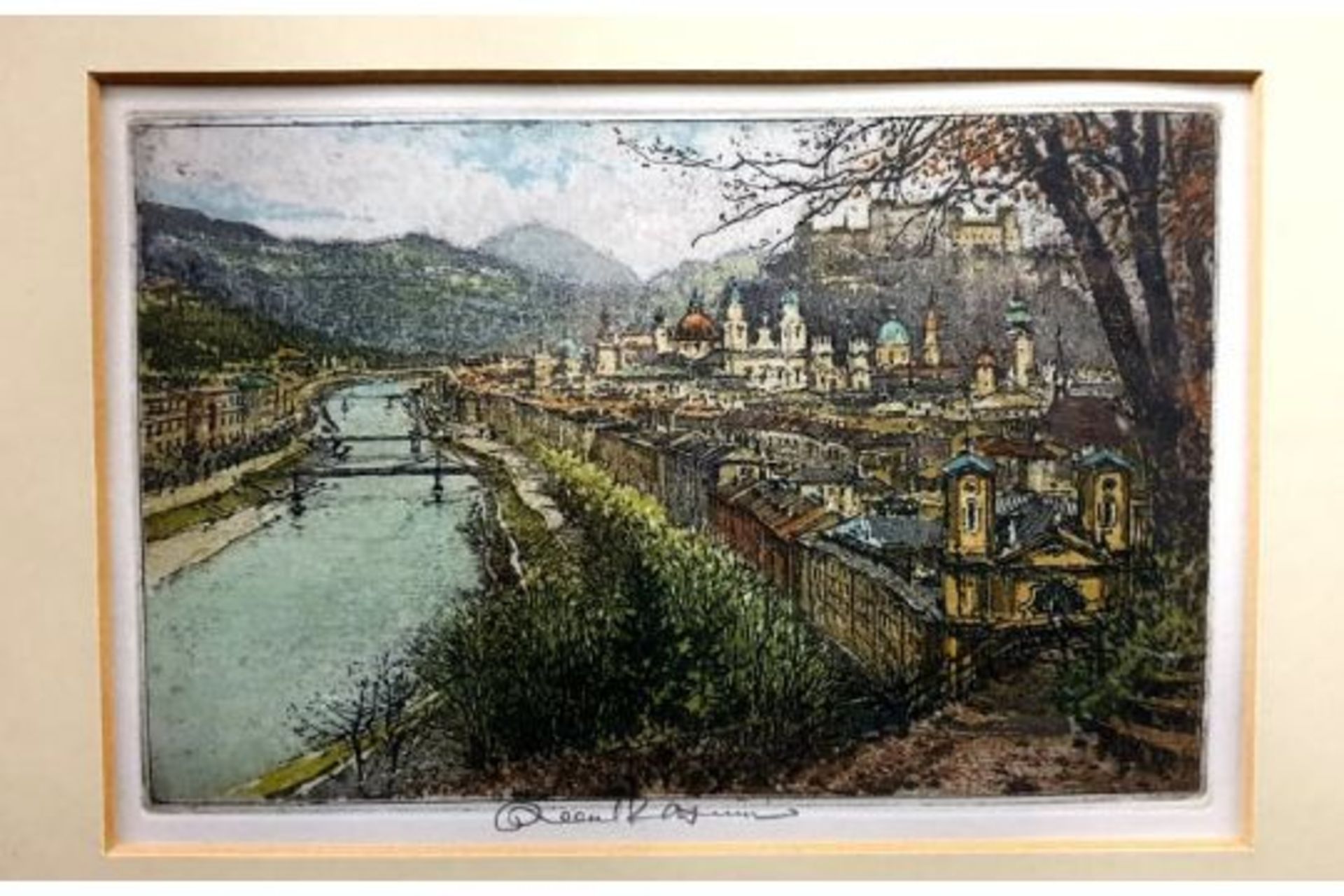 Robert Kasimir | Salzburg | Etching