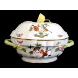 Herend | Rothschild Bird | Soup Tureen