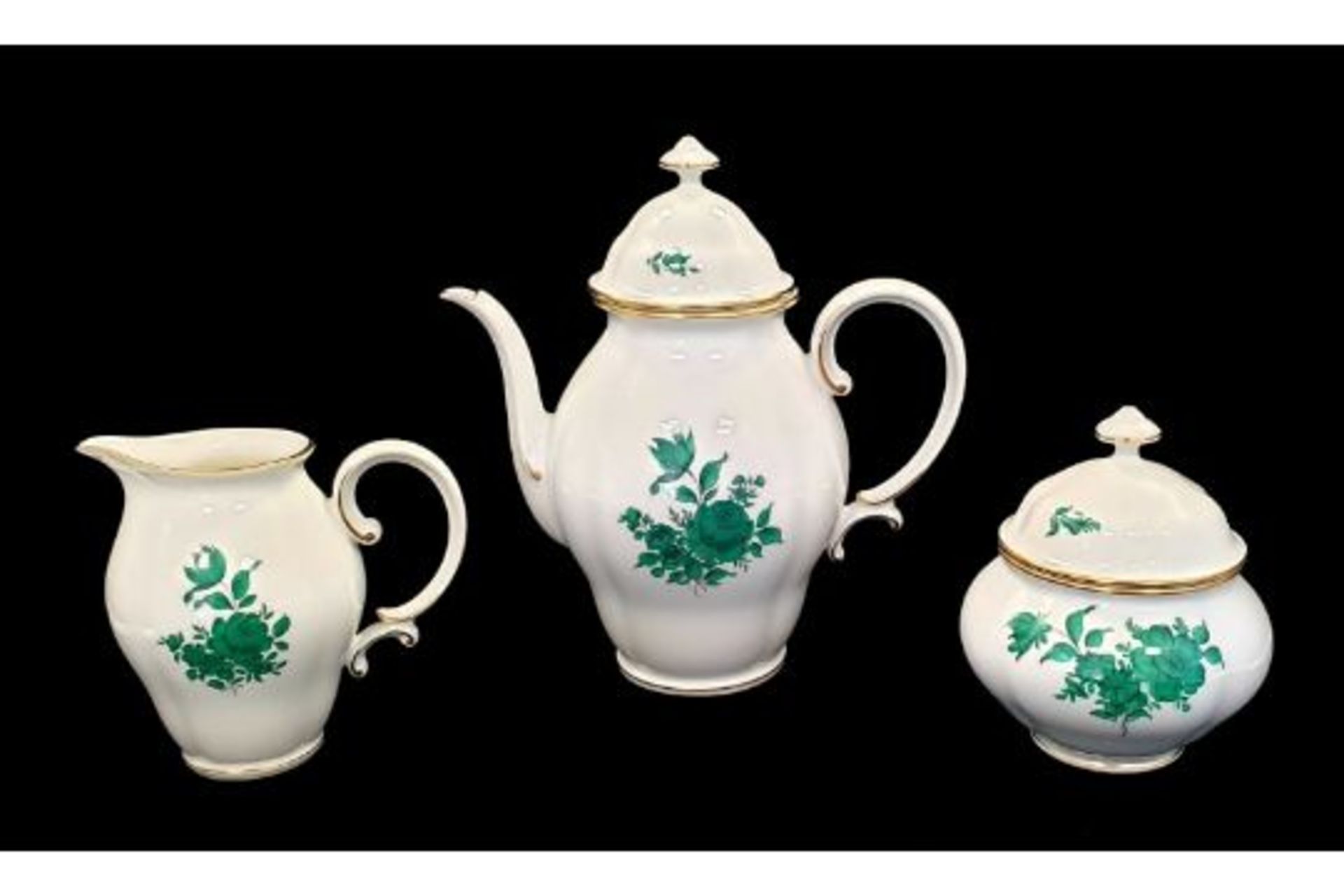 AugarteAugarten | Maria Theresia | 17 Piece Coffee Set - Image 3 of 6