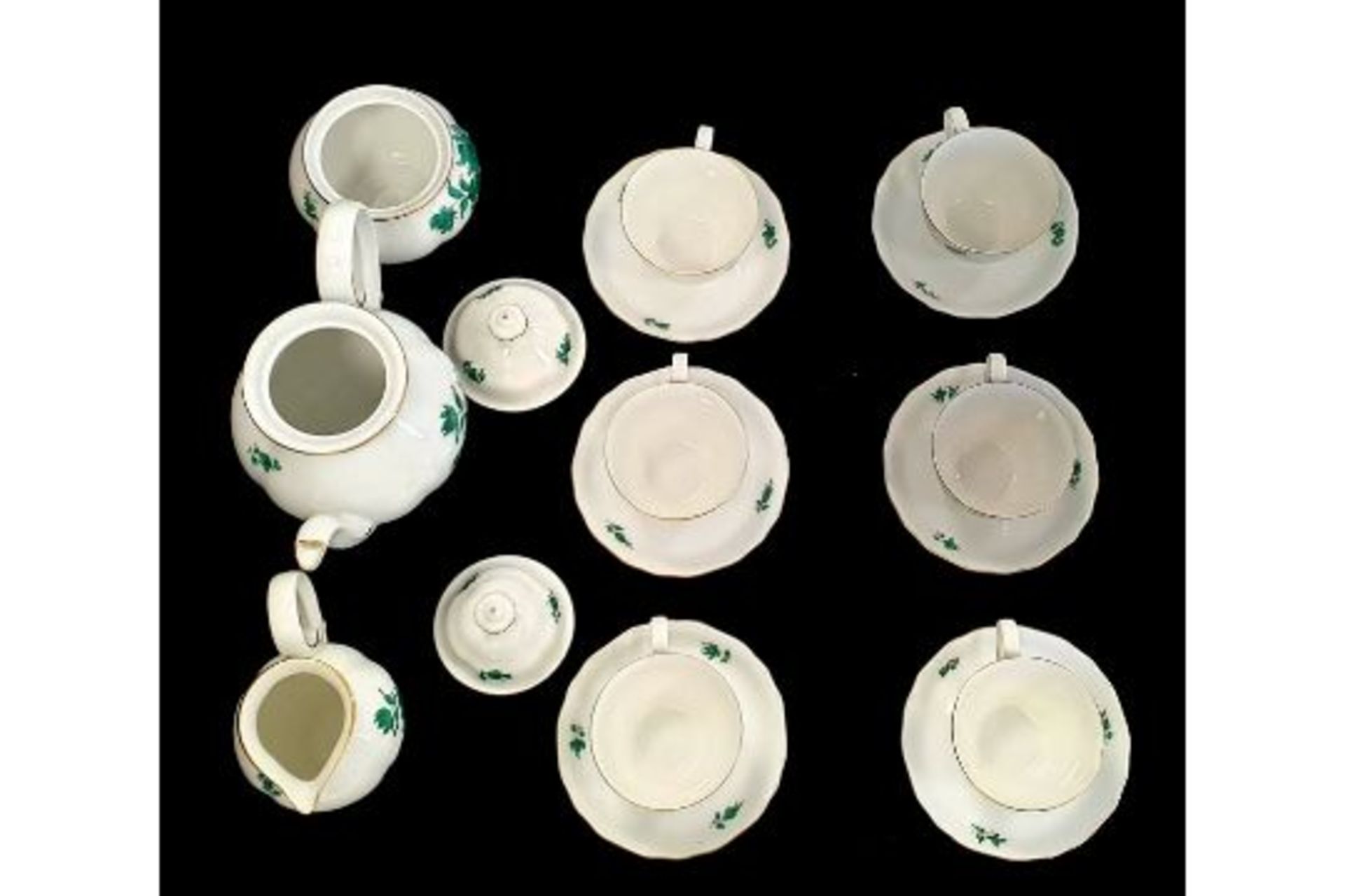 AugarteAugarten | Maria Theresia | 17 Piece Coffee Set - Image 2 of 6