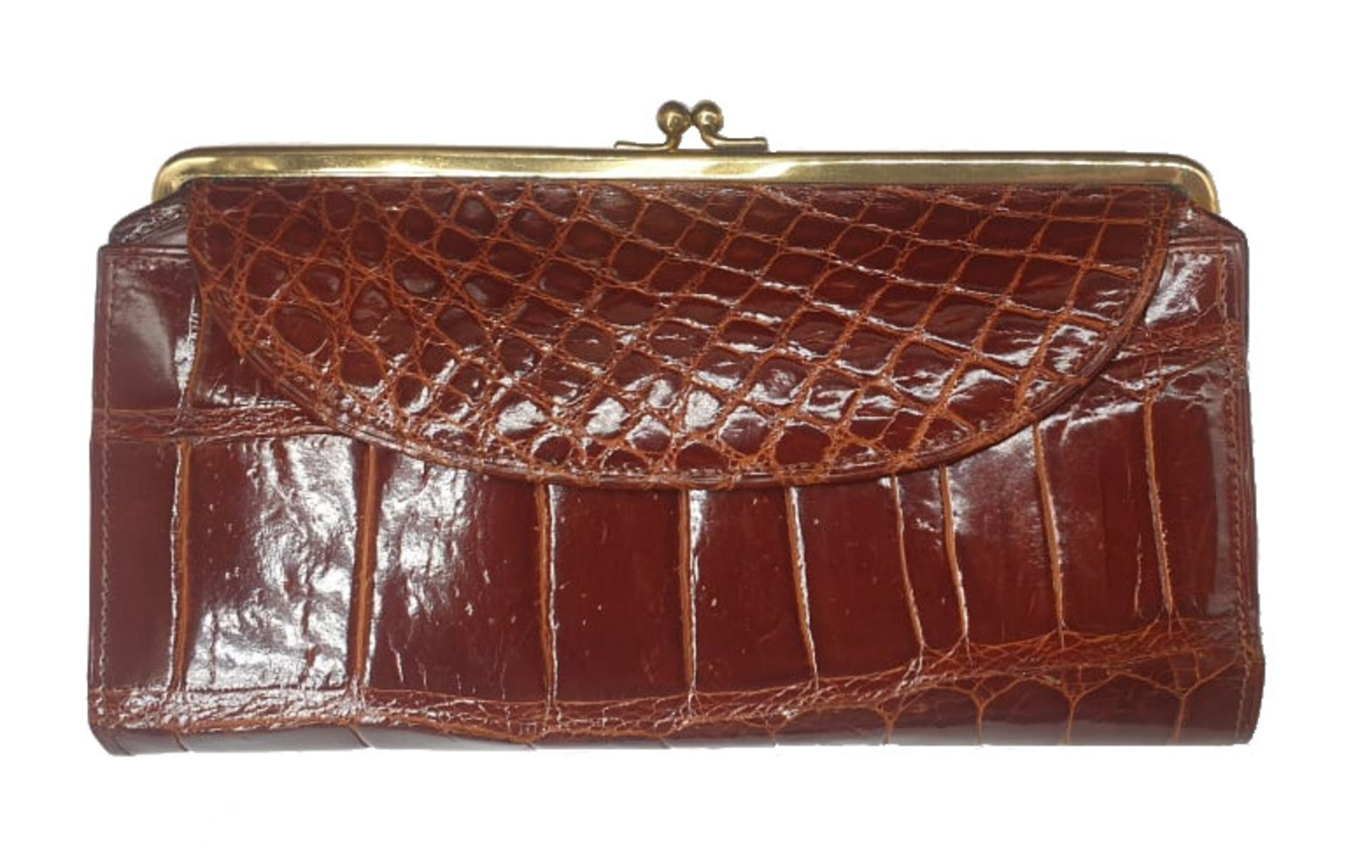 Crocodile Bag | Maroon - Image 8 of 8