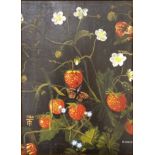 Oil on Canvas | Strawberries | Thiele