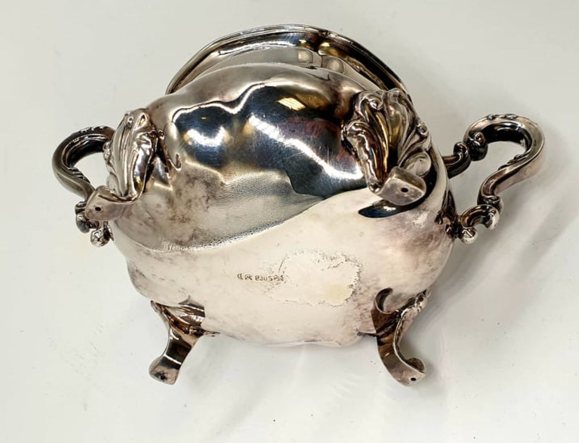 German Coffee Pot & Sugar Bowl | 830 Silver - Image 6 of 7