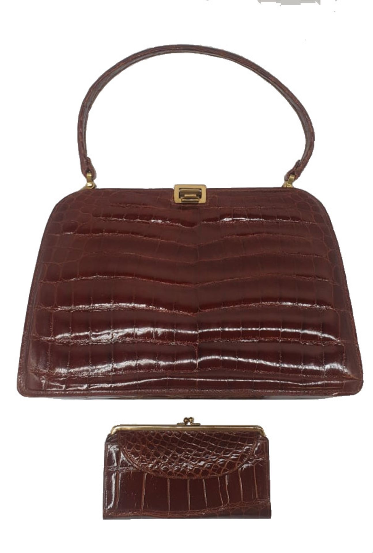 Crocodile Bag | Maroon