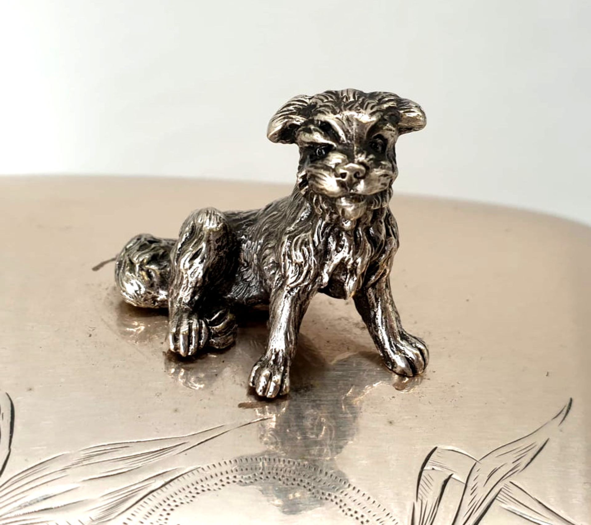 Austrian Silver Trinket | Gedlitzka | Dog - Image 4 of 9