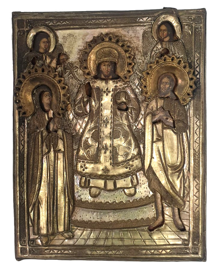 19th Century | Russian Icon | Deisis