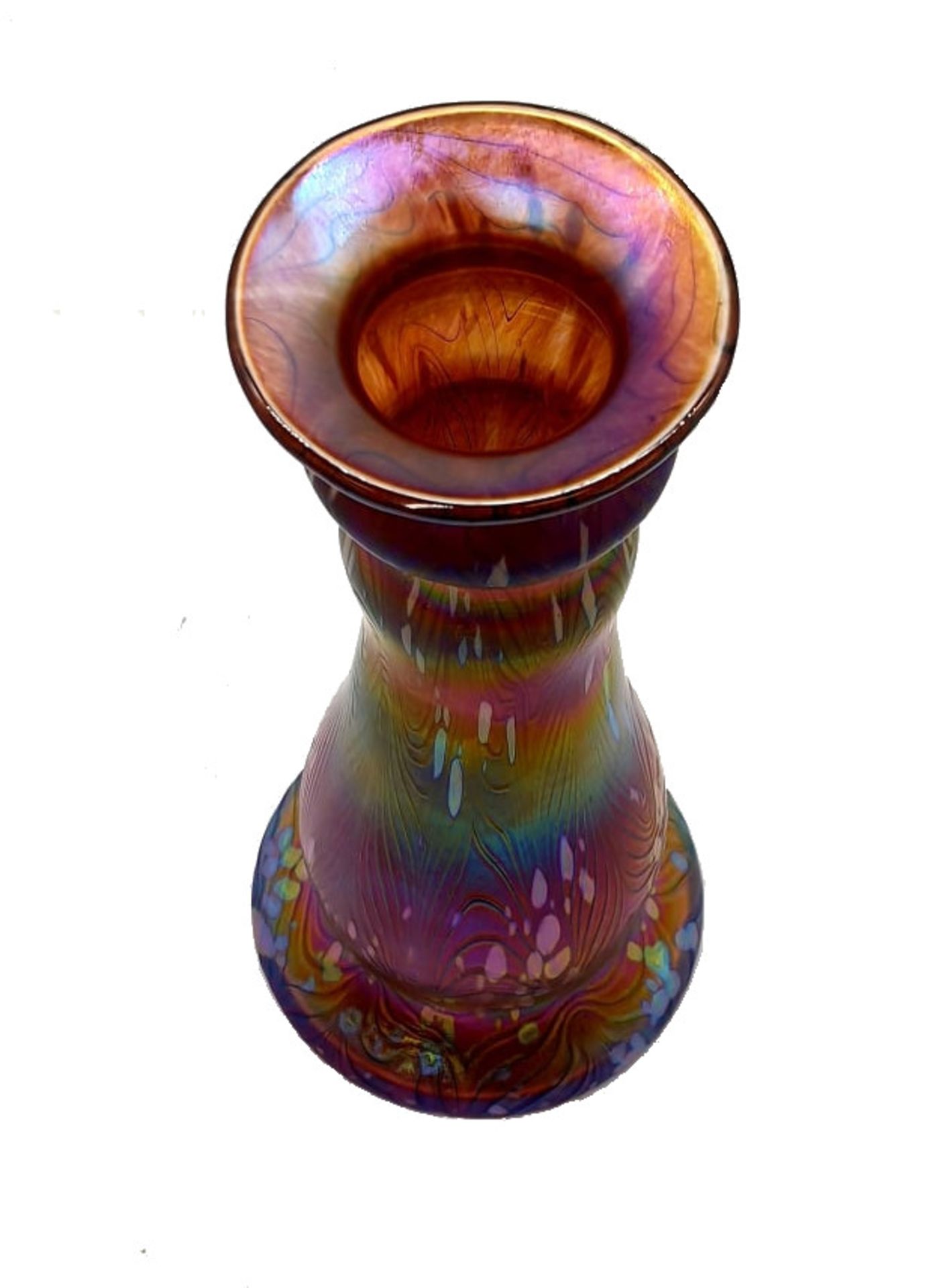 Irredescent Vase - Image 3 of 6