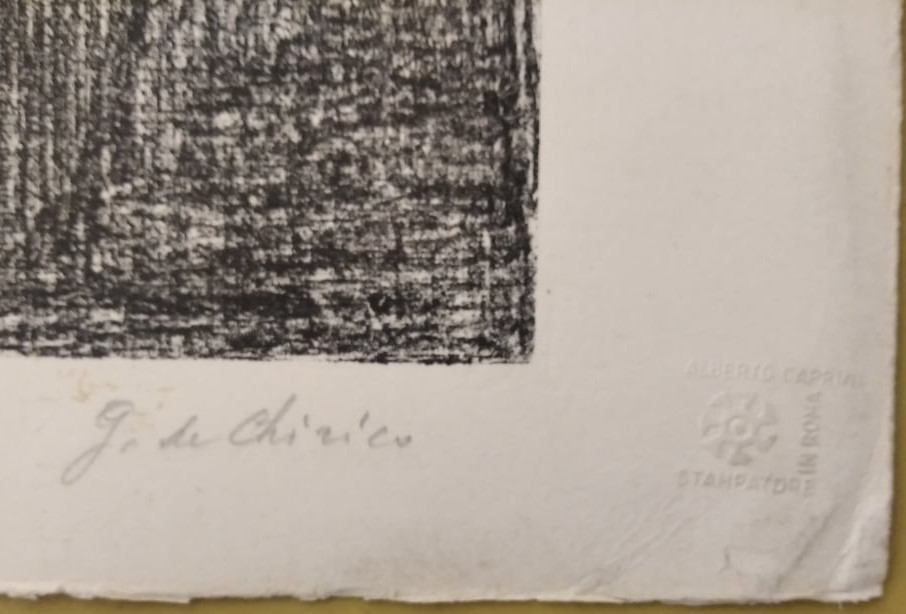 Giorgio de Chirico | Lithiograph | Hand Signed - Image 2 of 4