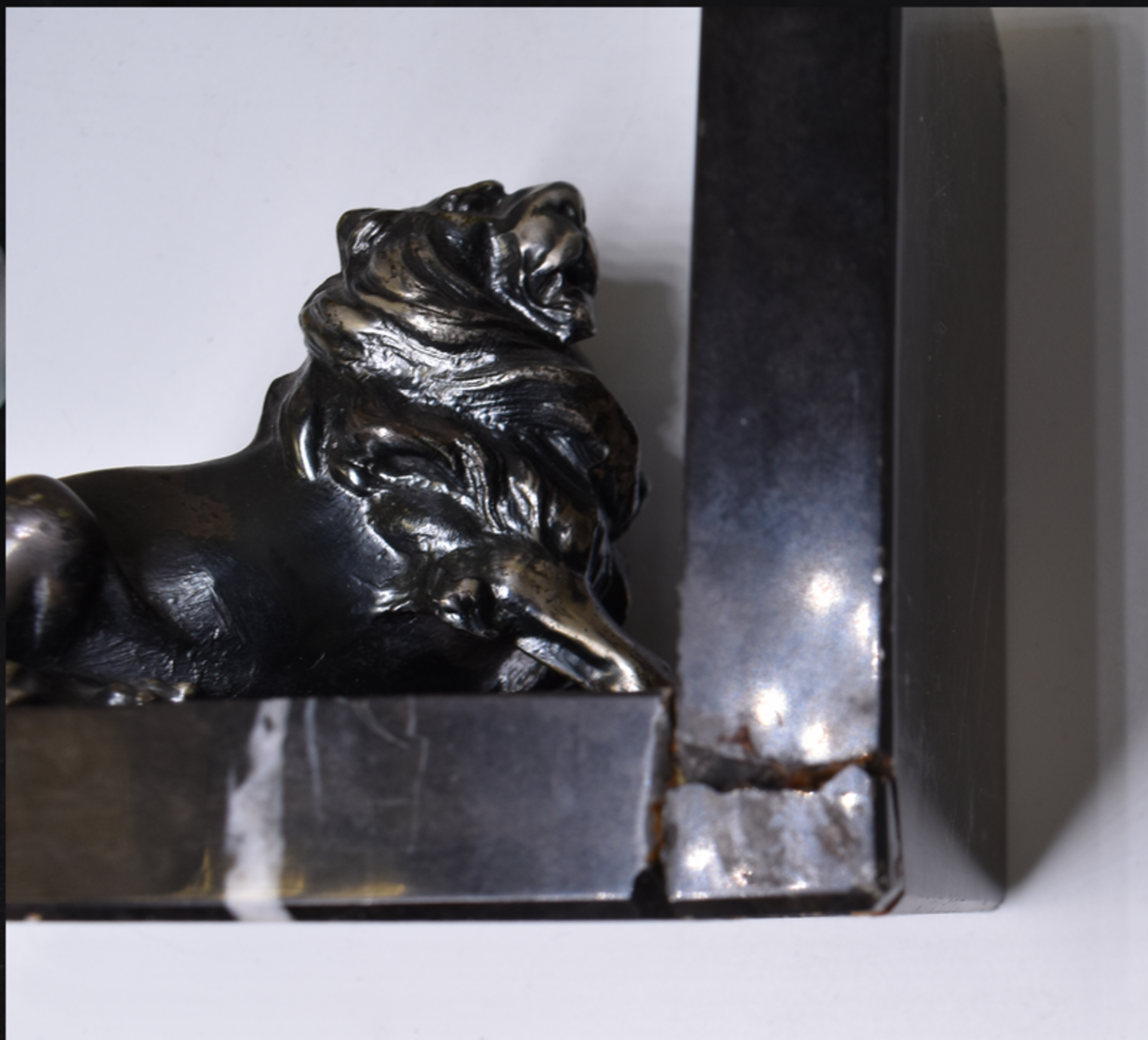 Brass Bookends | Lions - Image 4 of 4