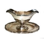 Silver Sauce Boat | Czechoslovakia