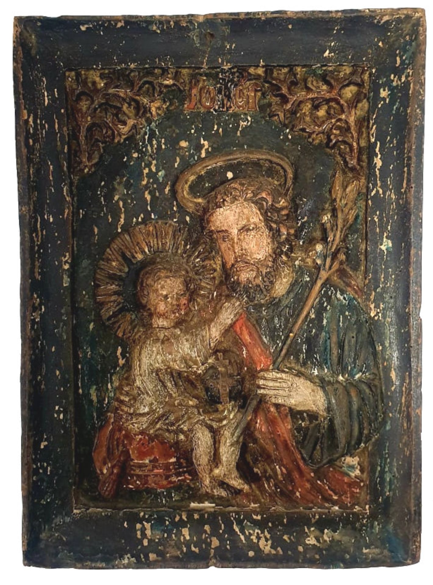 Carved Icon | St. Joseph