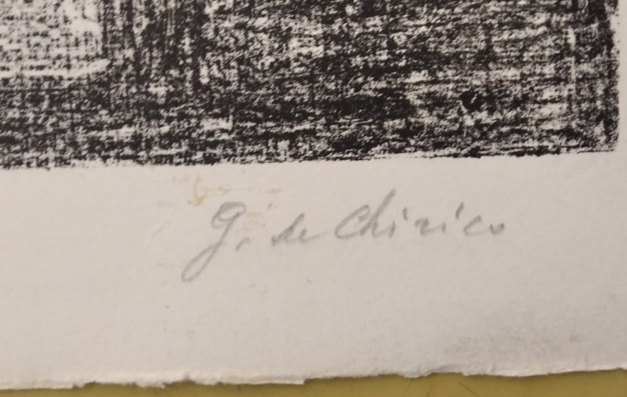 Giorgio de Chirico | Lithiograph | Hand Signed - Image 4 of 4