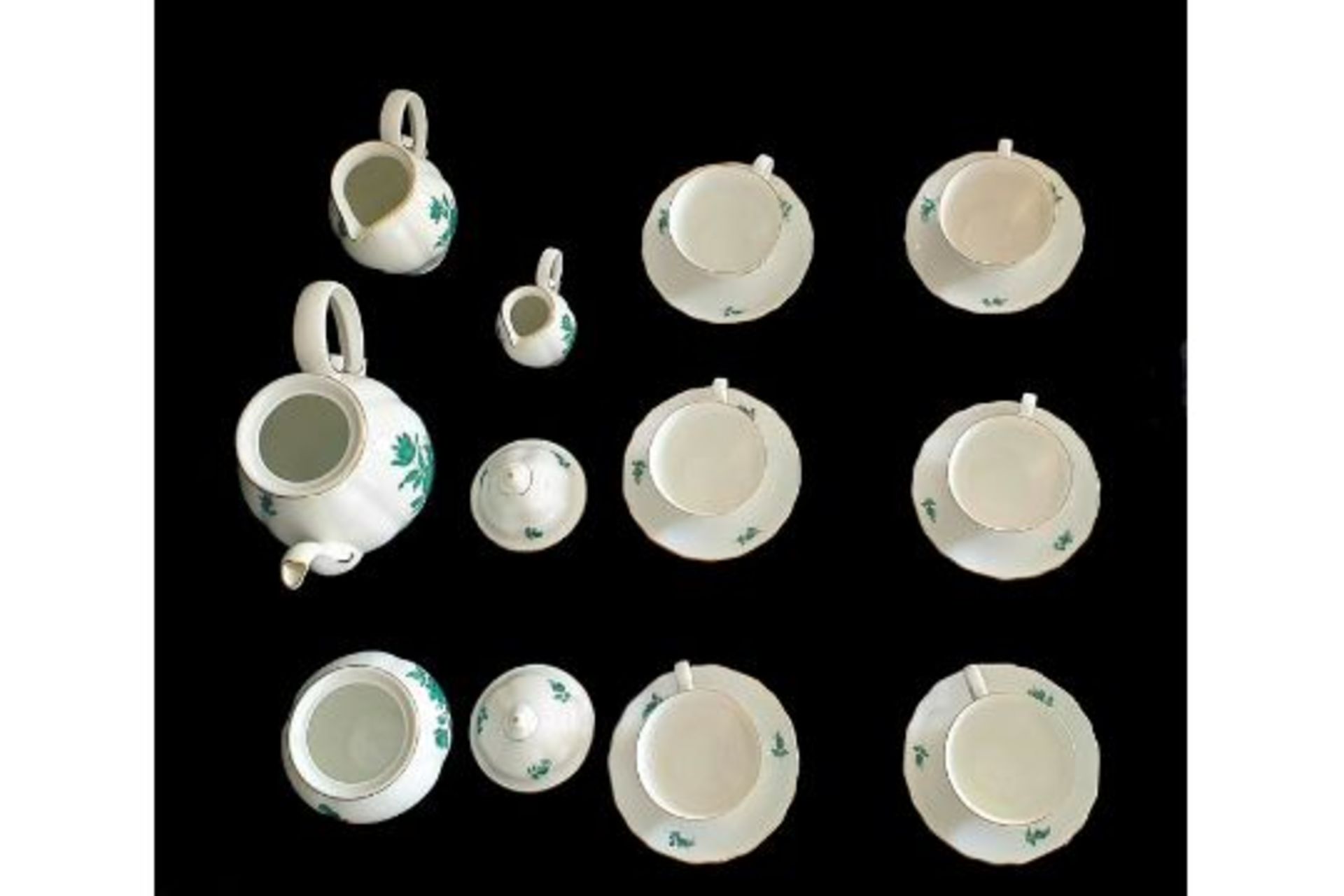 Augarten |18 Piece Mocca Set | Maria Theresia - Image 2 of 7