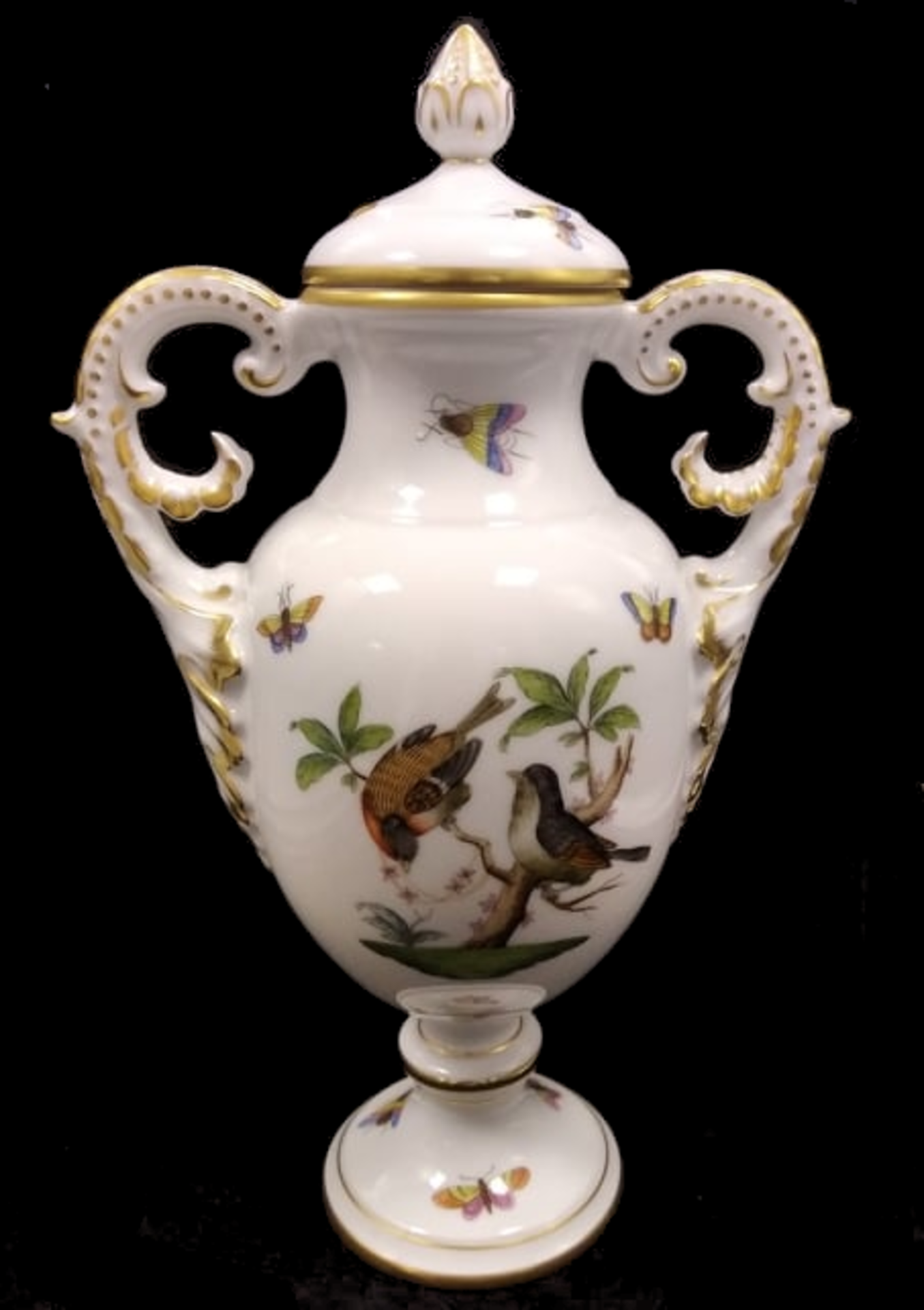 Herend | Rothschild Bird | Vase - Image 2 of 7