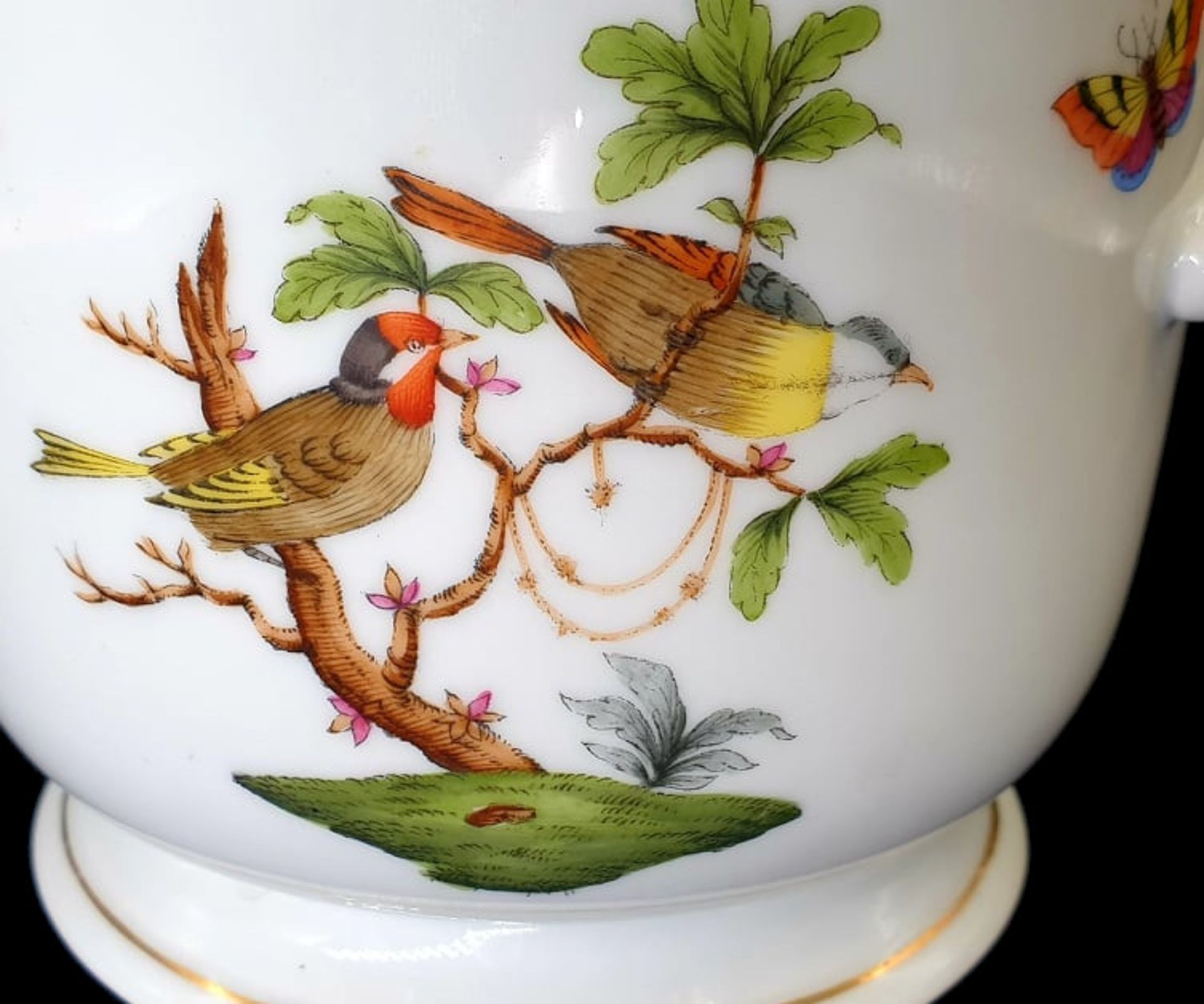 Herend | Cache Pot | Rothschild Bird - Image 2 of 7