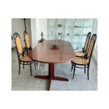 Thonet | Extendable Table & 4 Chairs