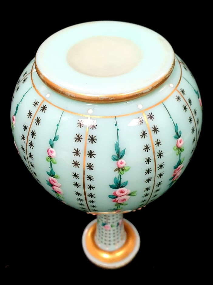Biedermeier Vase | Opaline Enamel - Image 4 of 5