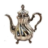 German Coffee Pot & Sugar Bowl | 830 Silver