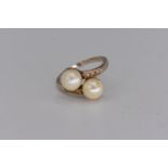 Akoya Pearls | Diamond | 14K Gold