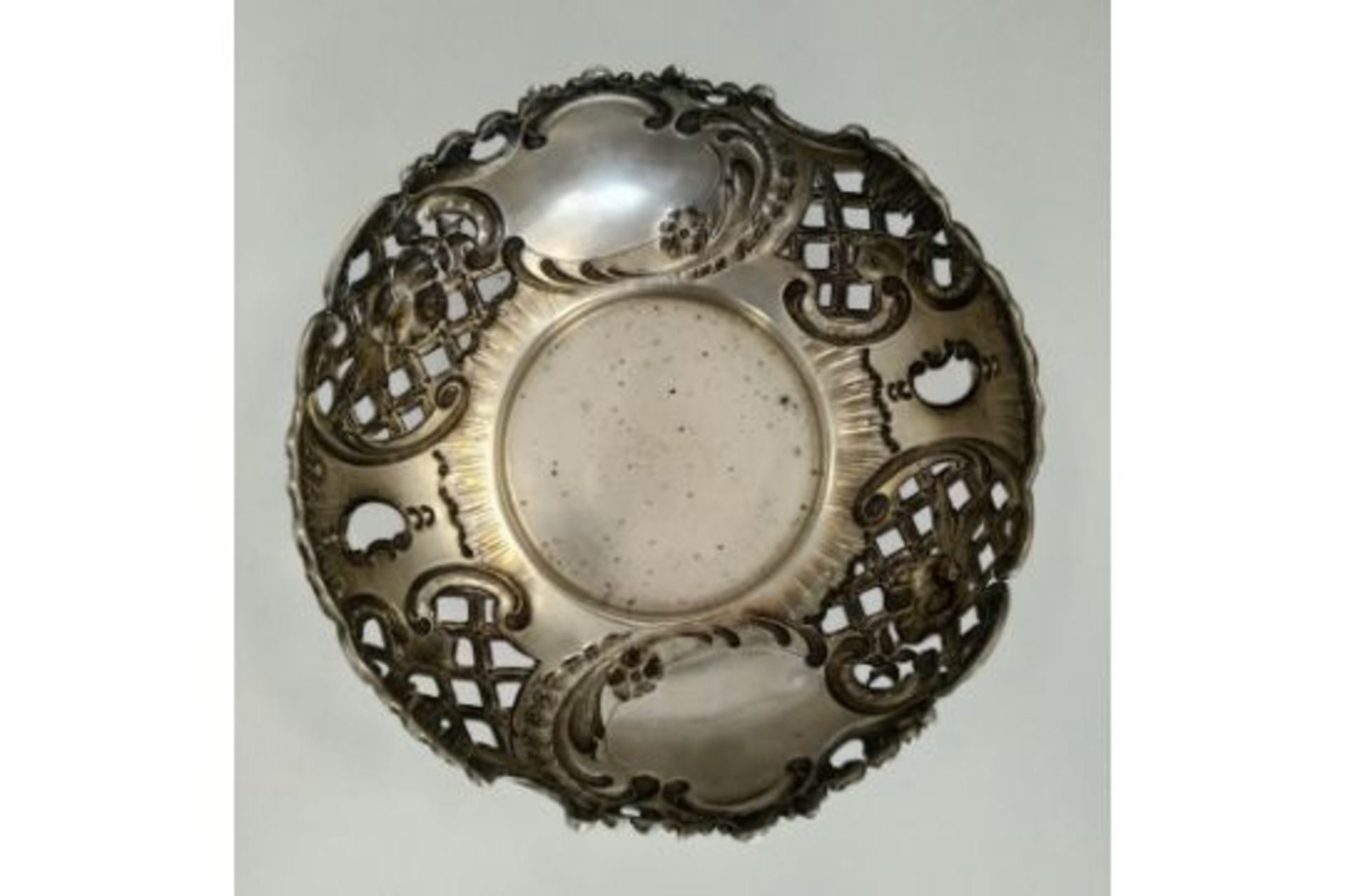 1900 Silver Fruit bowl | Austria | 800 Silver - Bild 3 aus 3