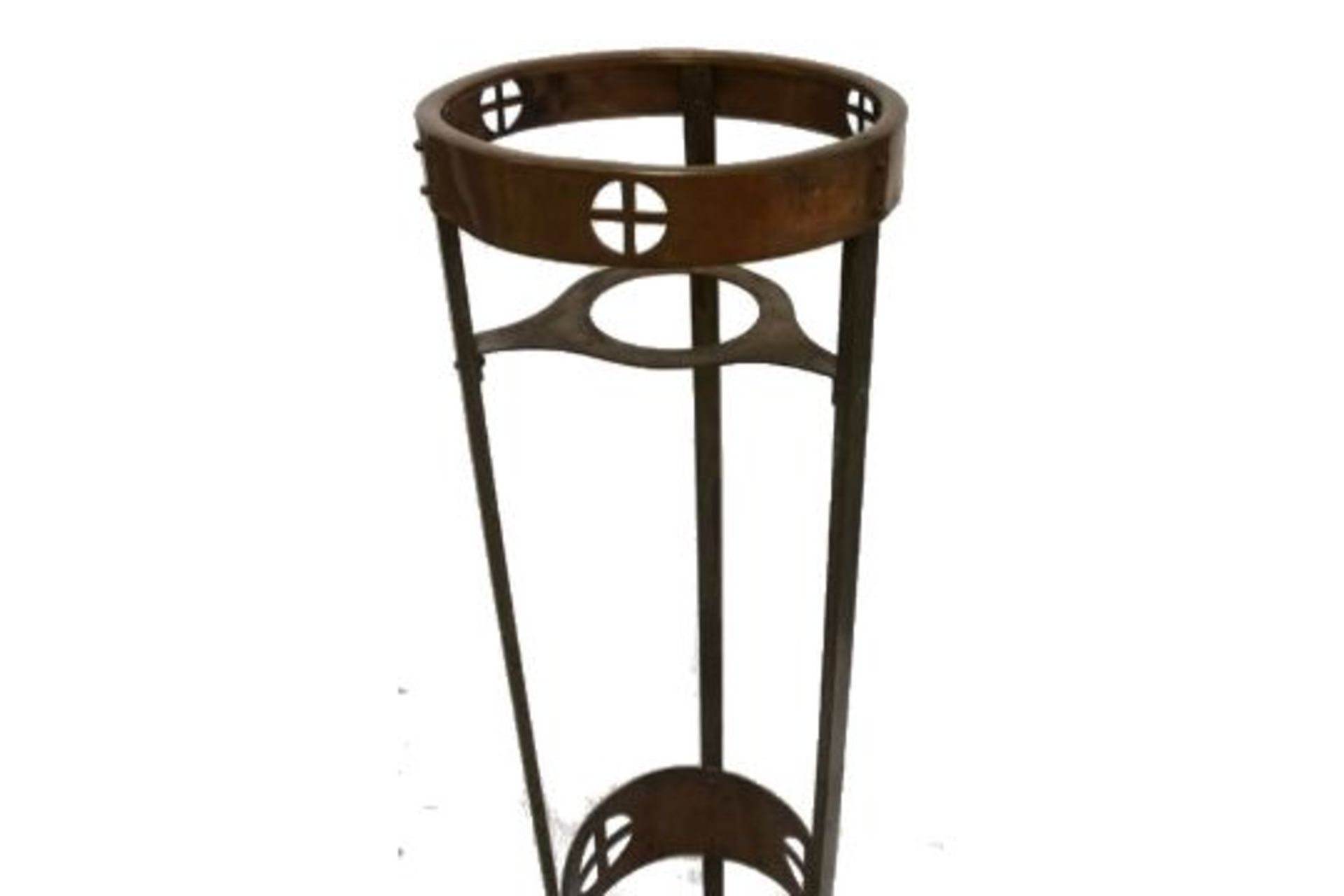 Art Deco | Brass & Copper | Plant Stand - Image 4 of 5