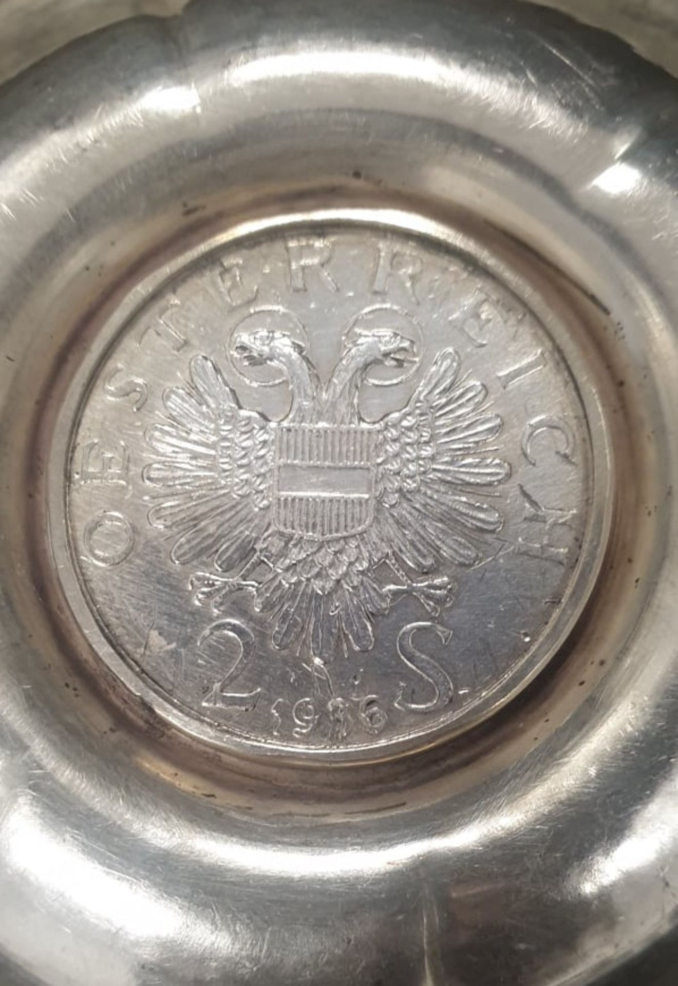 Austrian Silver Dish | Commemorative Coin - Image 3 of 6