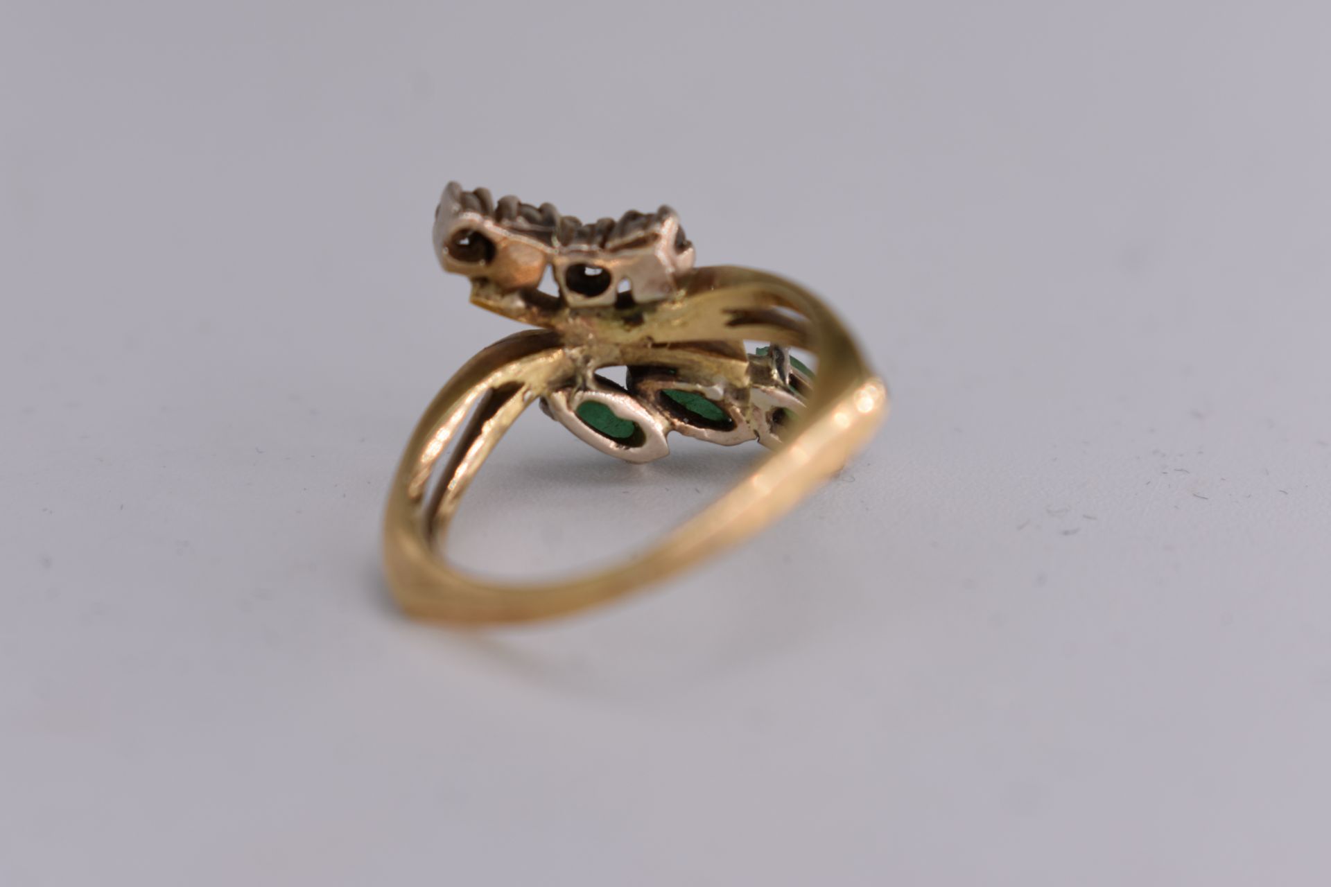 Emerald & Diamond Ring - Image 2 of 2