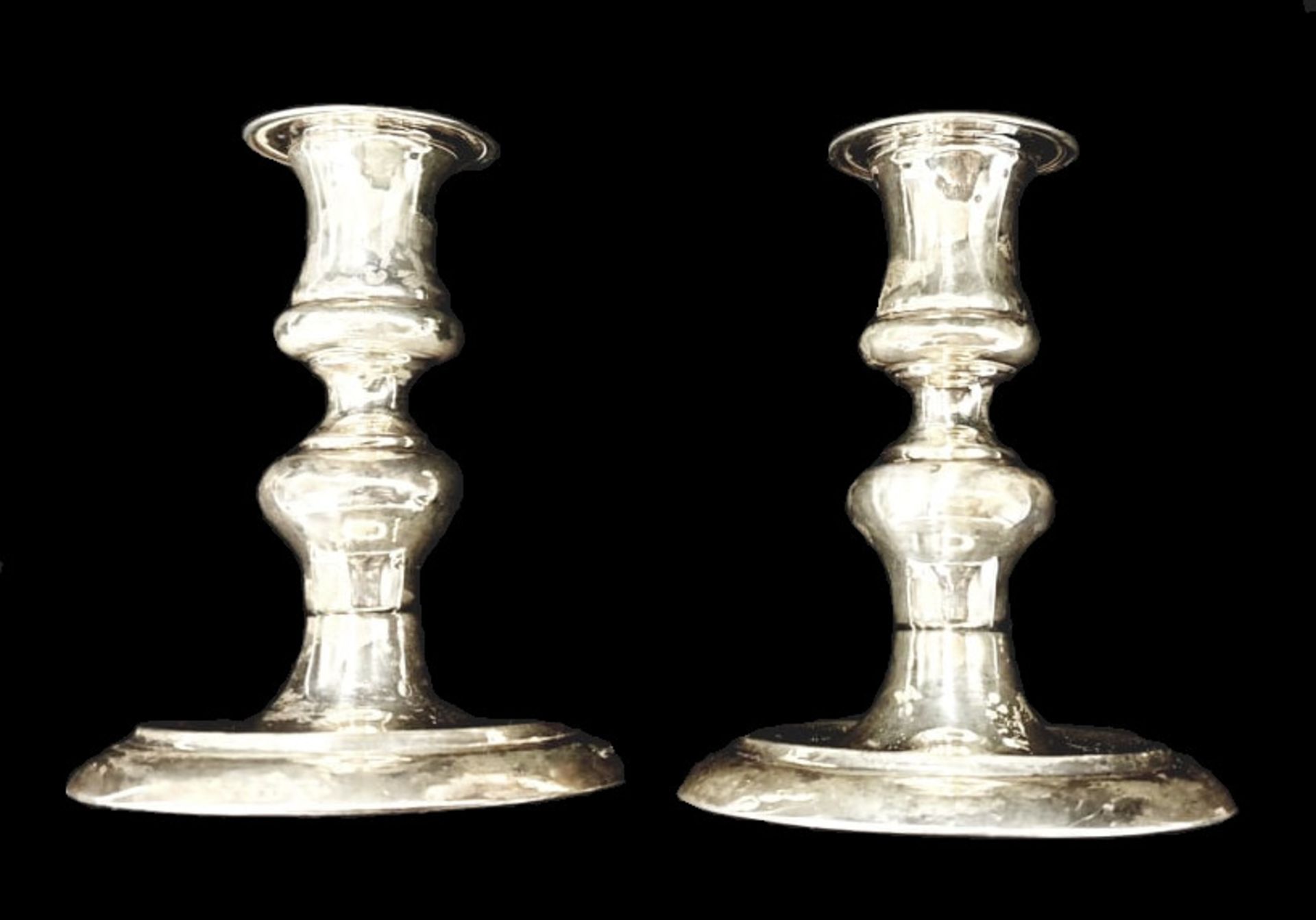 German Sterling Candles - Image 2 of 6