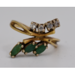 Emerald & Diamond Ring