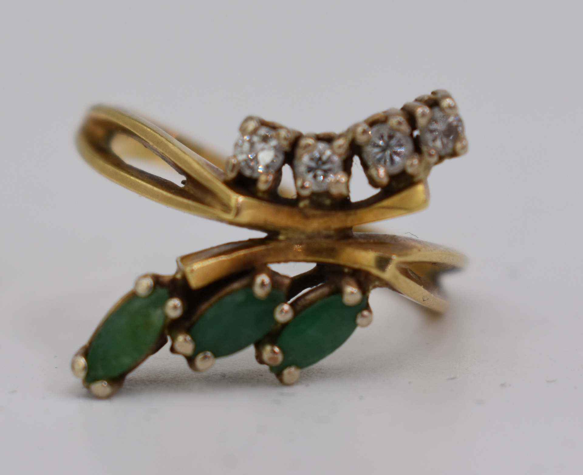 Emerald & Diamond Ring