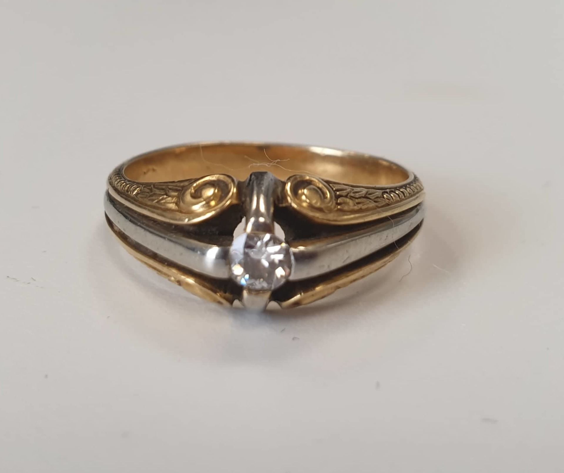 14K | DIamond Ring - Bild 4 aus 4