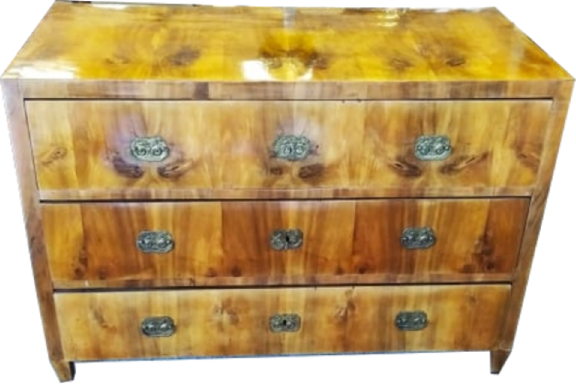 Biedermeier | 3 Drawer | Chest of Drawers.