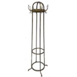 Jugendstil Brass Coat & Hat Stand