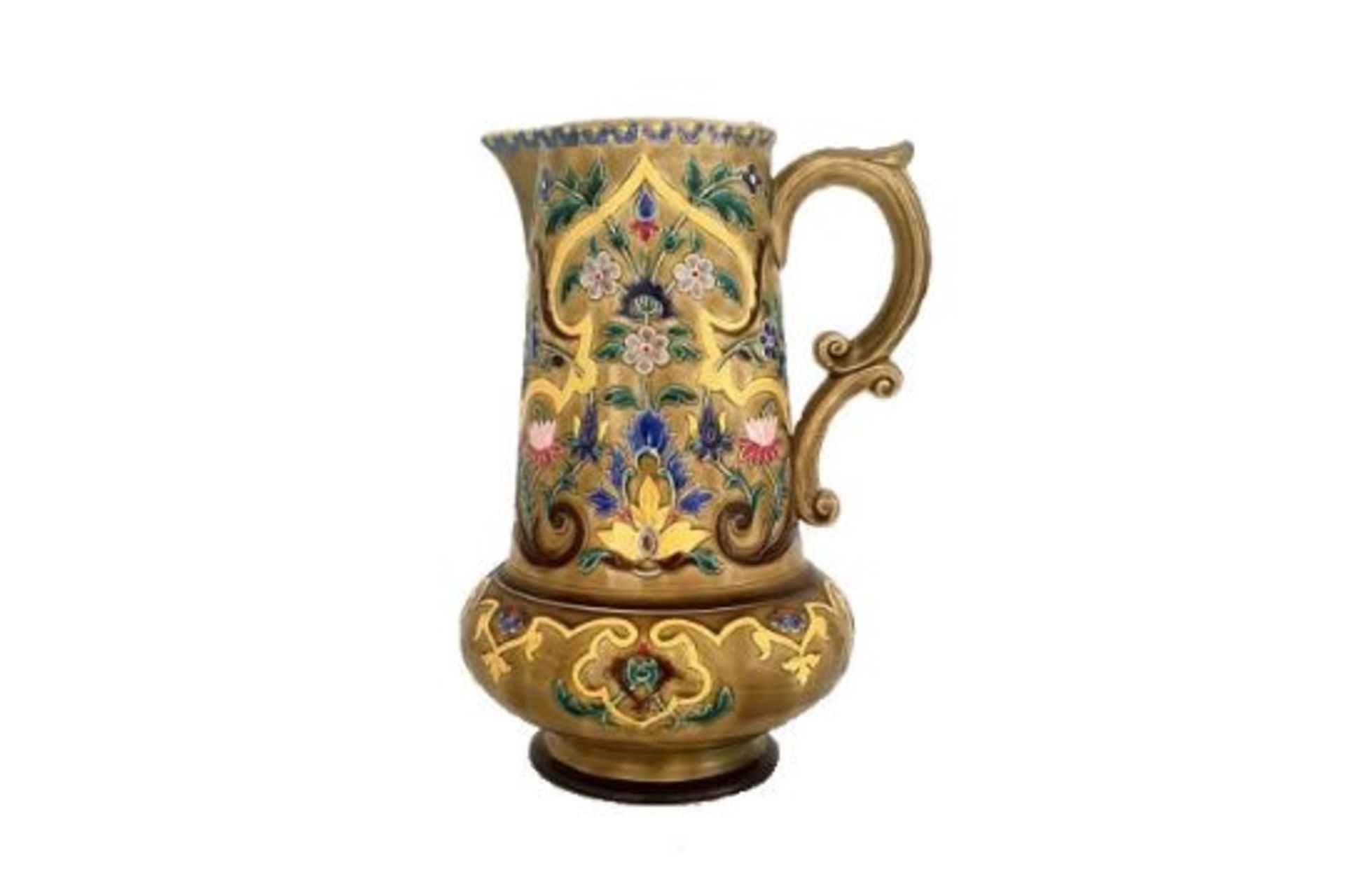 Mojolica Jug | Bohemian | Jugendstil