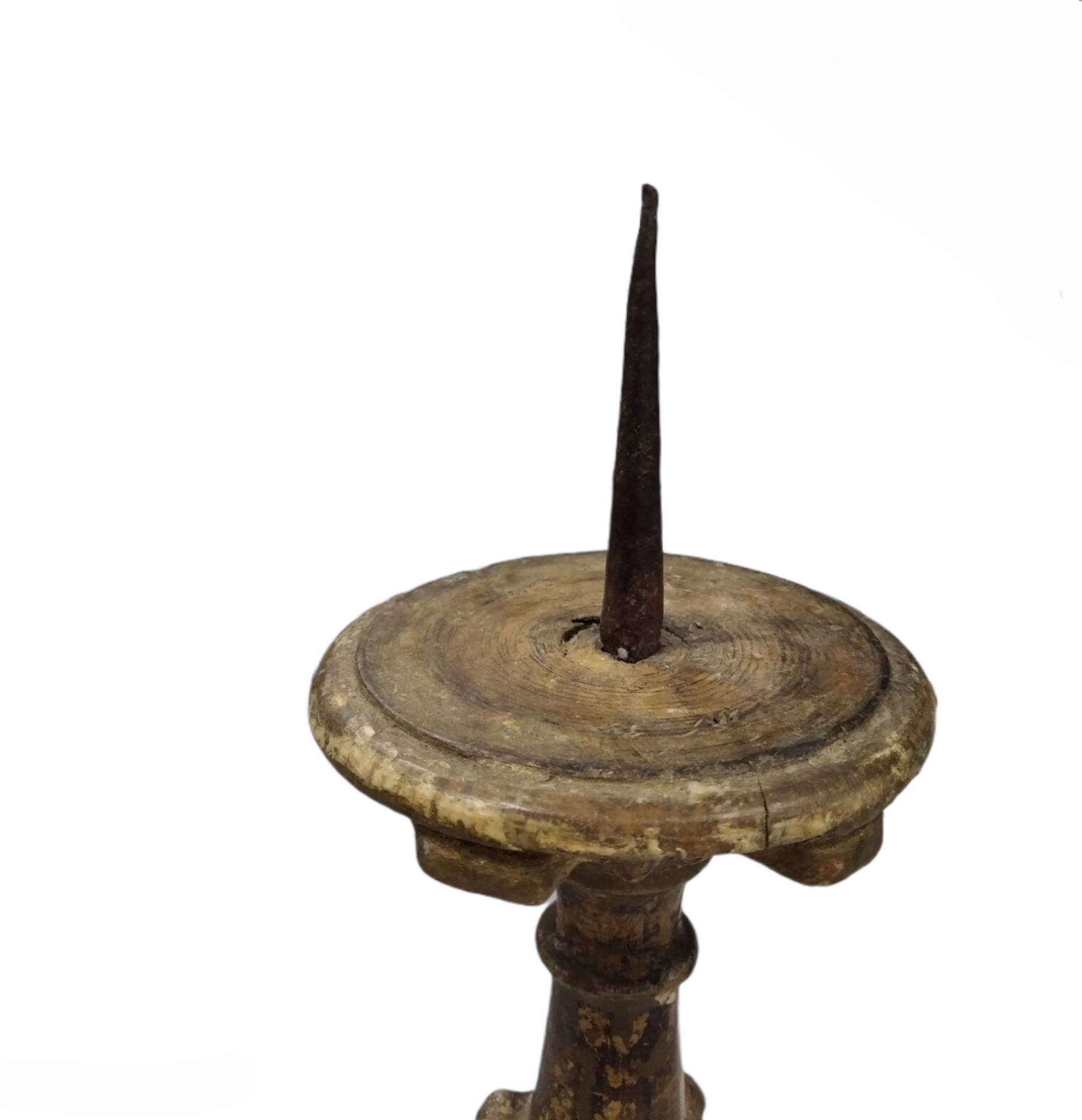 Baroque Candlestick | Wooden - Bild 5 aus 5