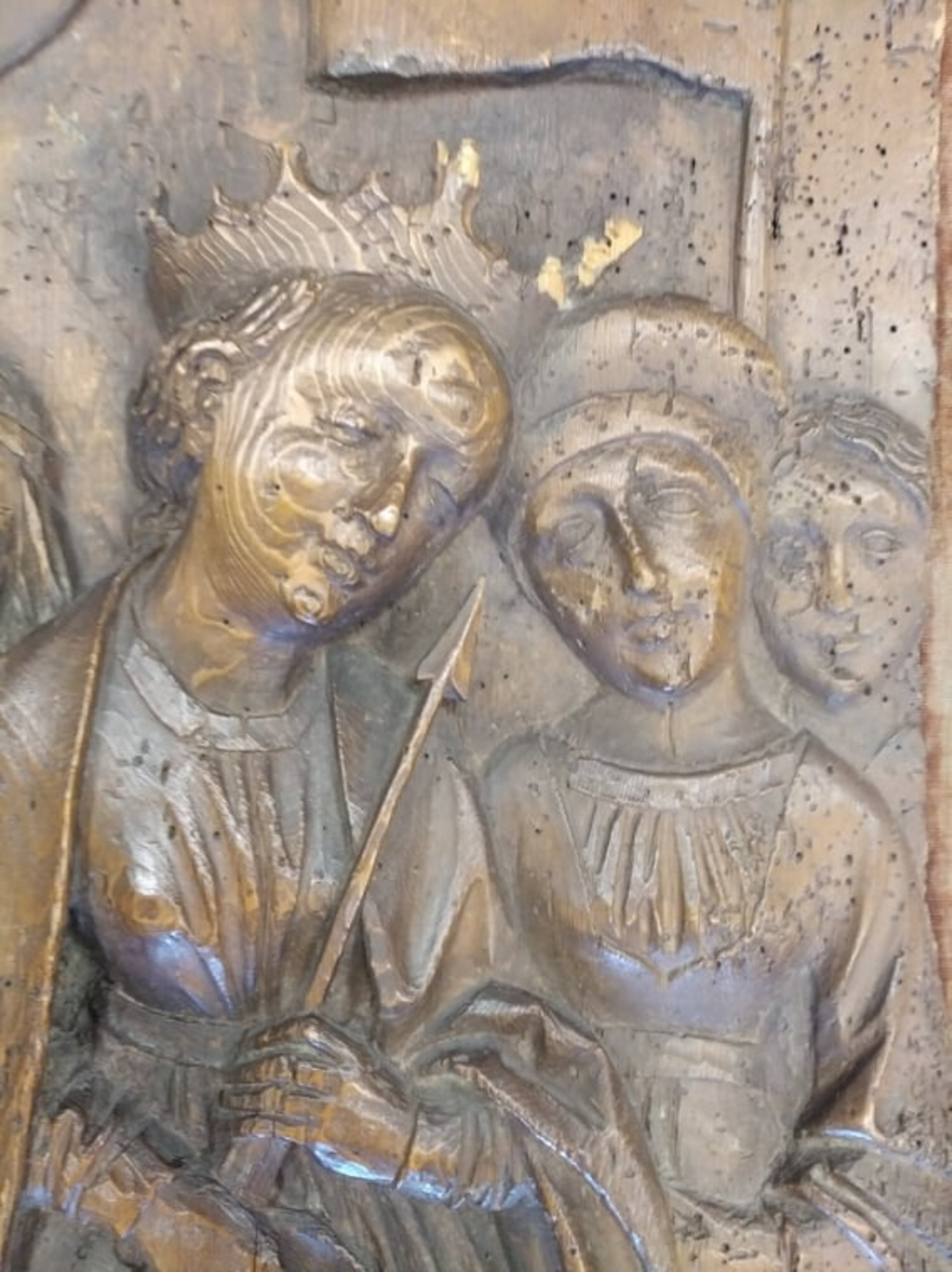 St. Ursula | Carved Panel | Gothic - Bild 4 aus 4