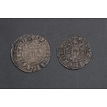 Edward 1 Pennies x 2 (London & Durham)