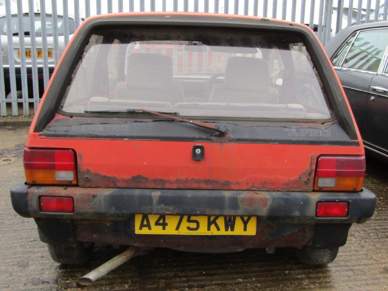 1983 MG Metro Turbo - Image 5 of 21