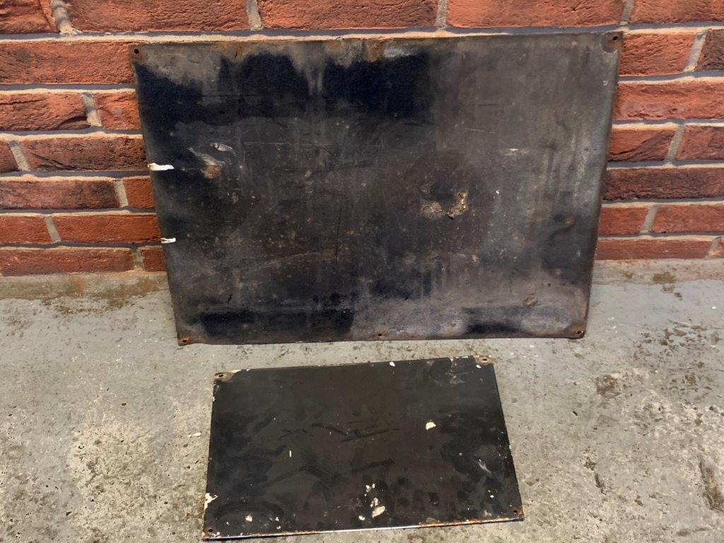 Two Vintage Signs, 'Fragile Roof' and 'No Smoking' - Image 2 of 2