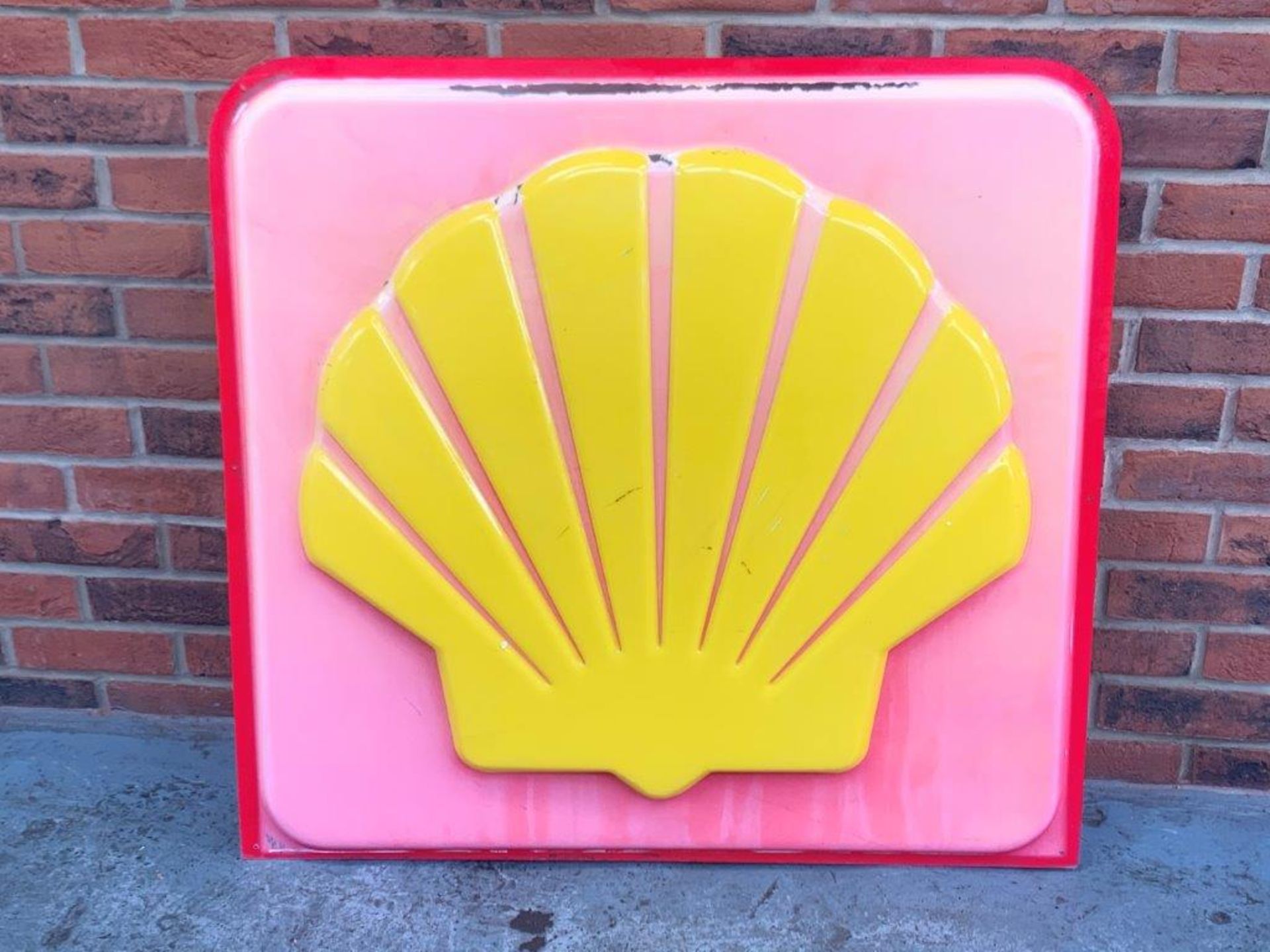Shell Forecourt Petrol Sign