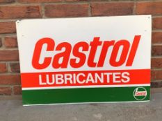 Castrol Lubricantes Aluminium Sign