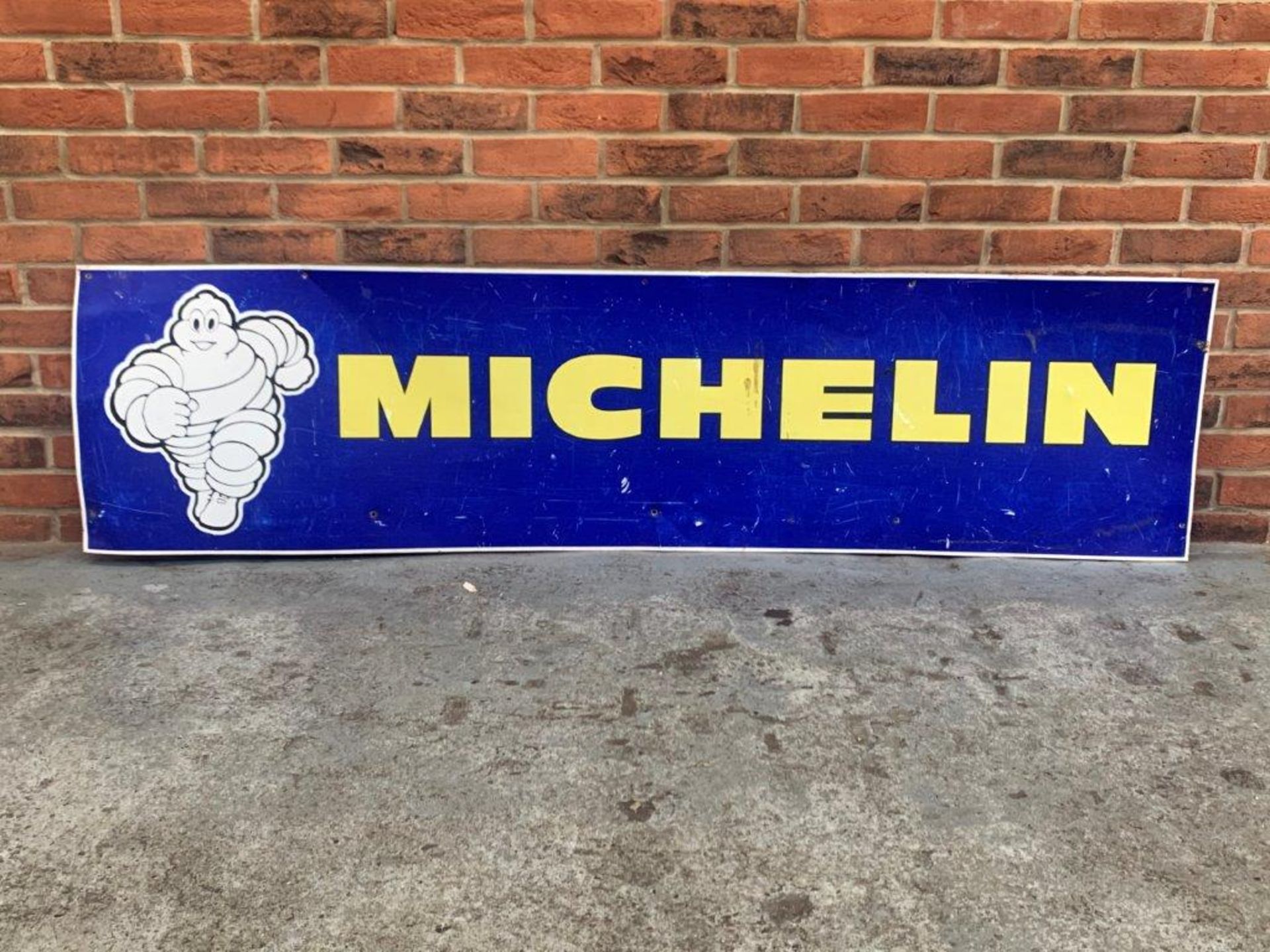 Michelin Tin Advertising Sign