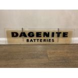 Dagenite Batteries Perspex Dealership Sign