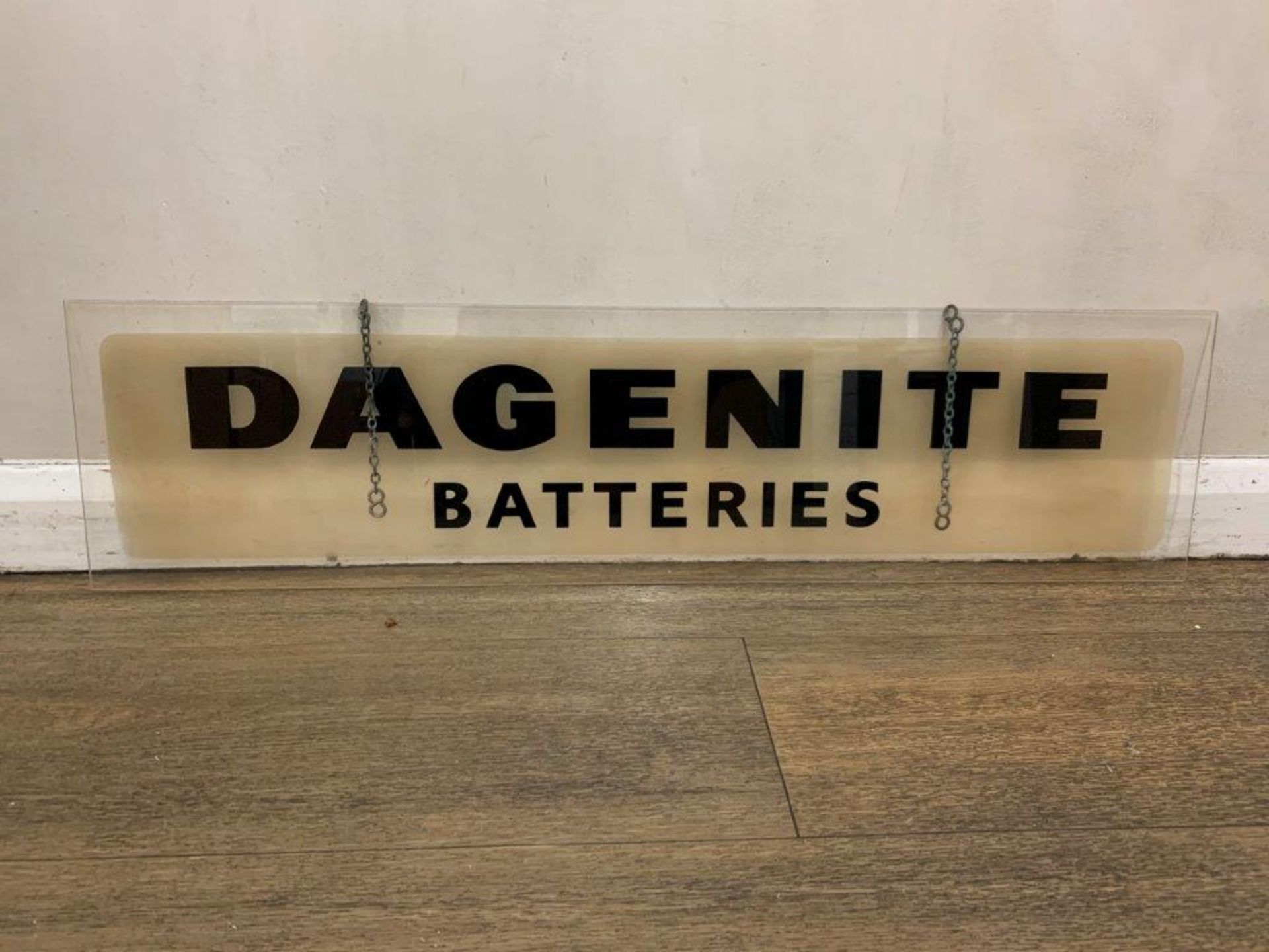 Dagenite Batteries Perspex Dealership Sign