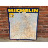 Michelin Tin Map Sign