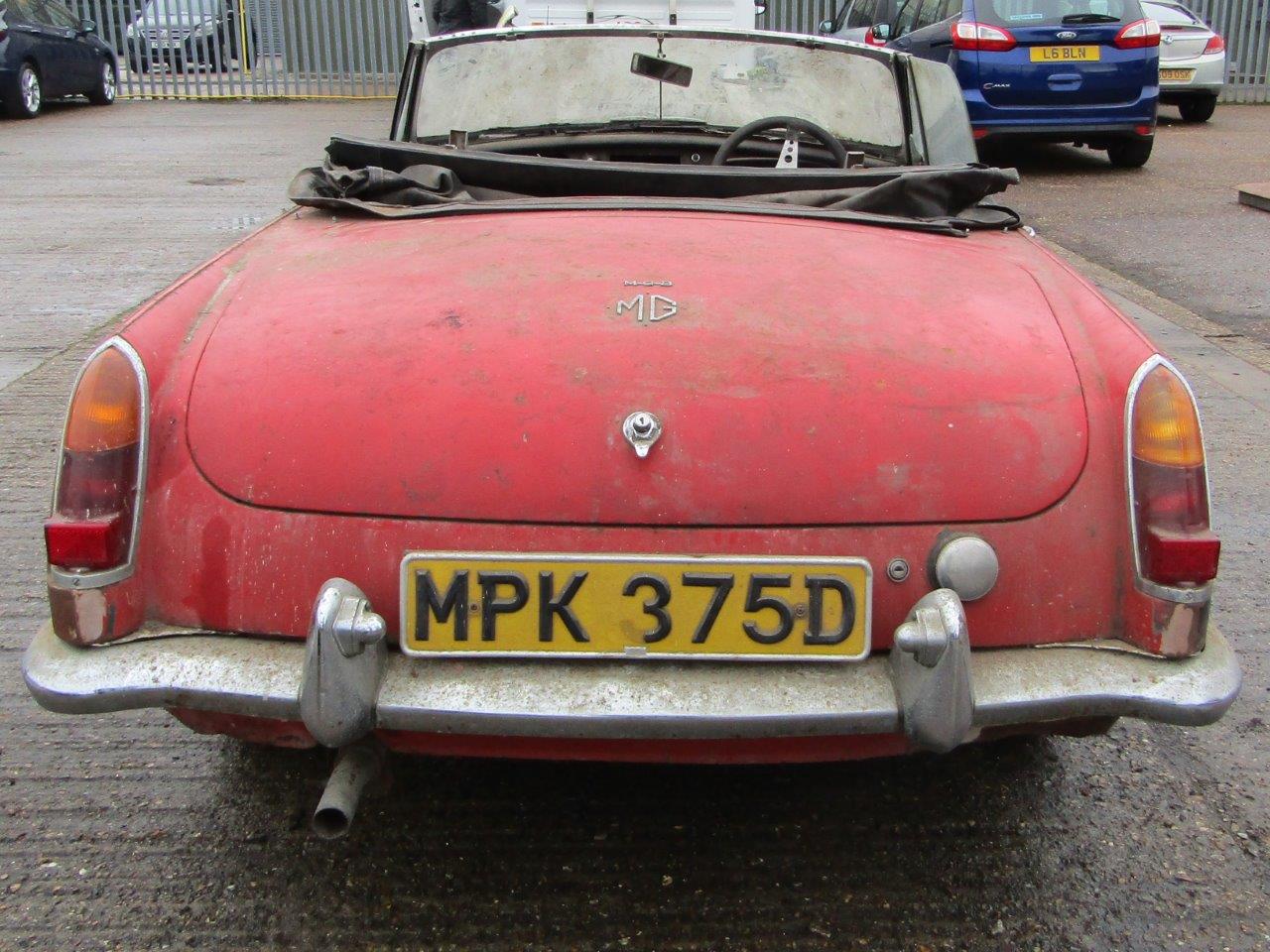 1966 MGB Roadster Pull Handle"" - Image 5 of 28